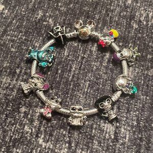 6.7 Bracelet Size Disney 100th Anniversary Moments Snake Chain Bracelet